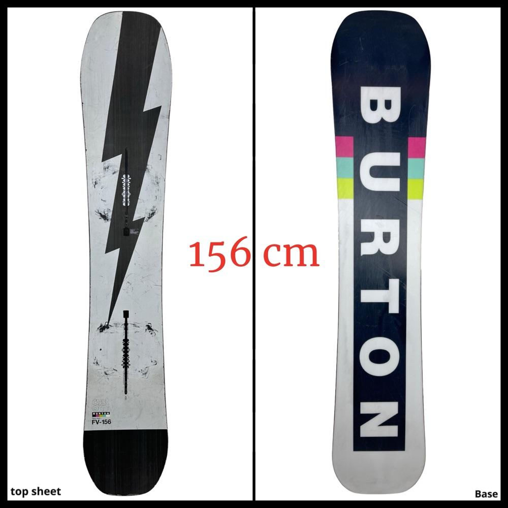 #2232 Burton Custom Flying V Snowboard Size 156 cm