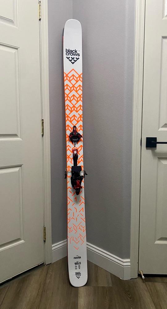 2019 Black Crows Nocta 185 w/ Marker Kingpin 13 Bindings