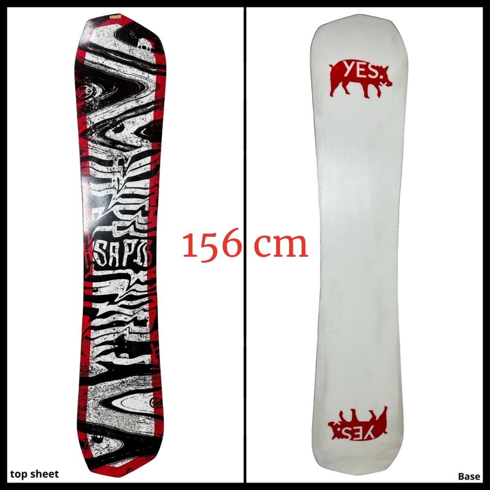 #2238 YES Great Uninc Snowboard 156 cm