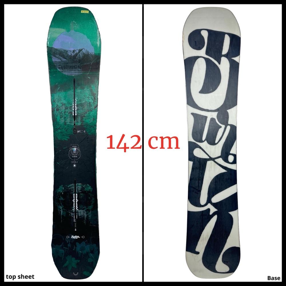 #2248 Burton Feelgood Flying V Snowboard 142 cm