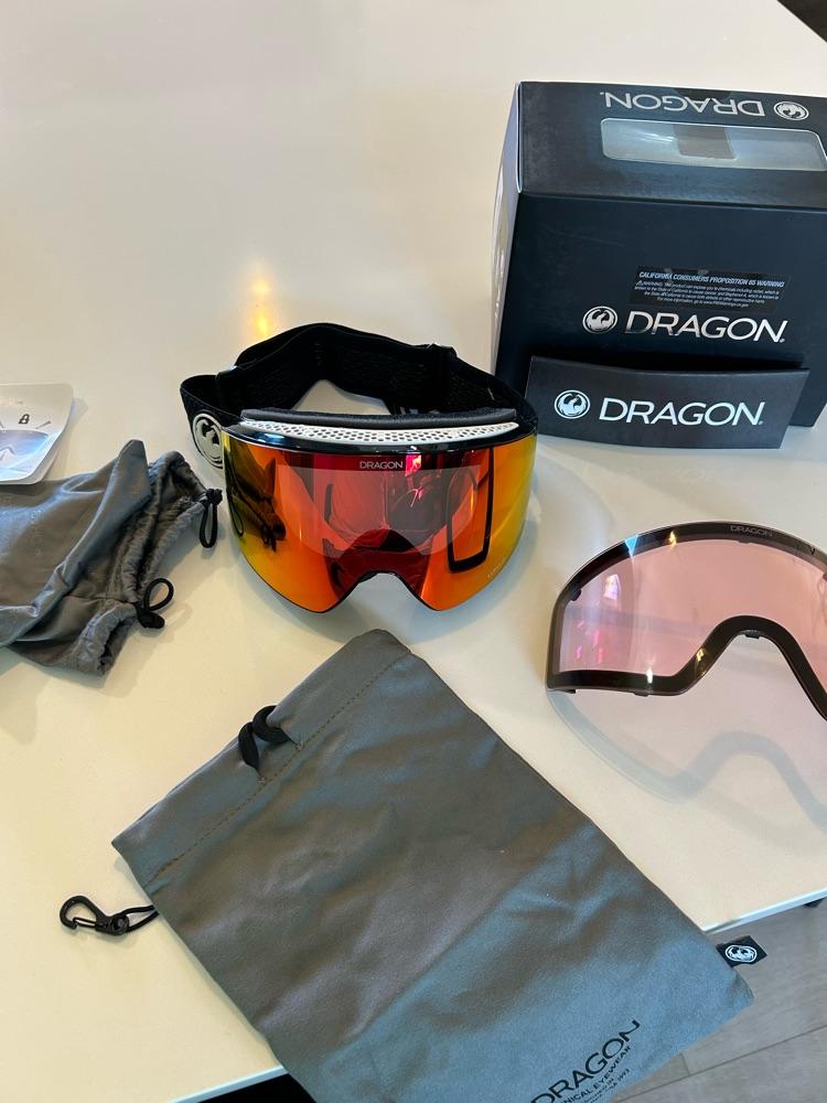 Dragon PVX goggles