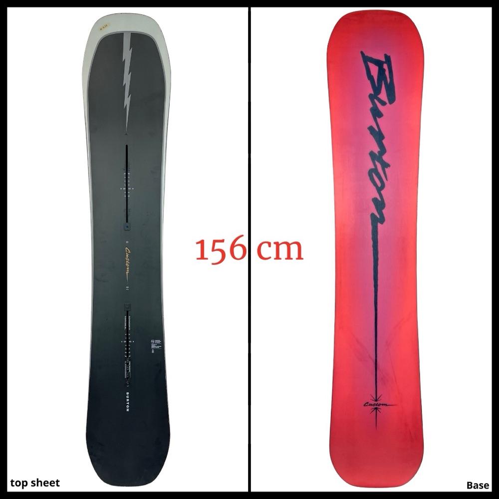 #1678 Burton Custom Flying V Mens Snowboard Size 156 cm