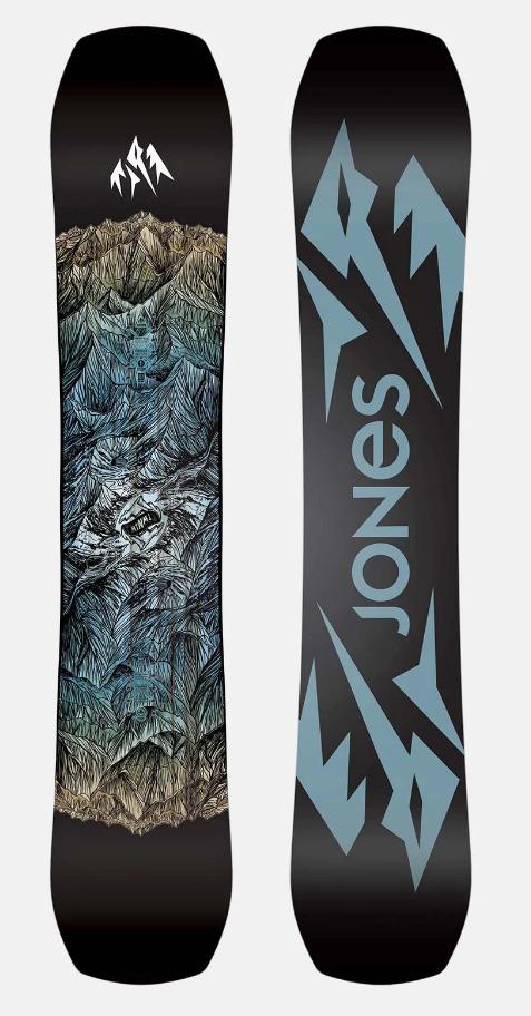 JONES MOUNTAIN TWIN 157CM SNOWBOARD W/ BINDINGS