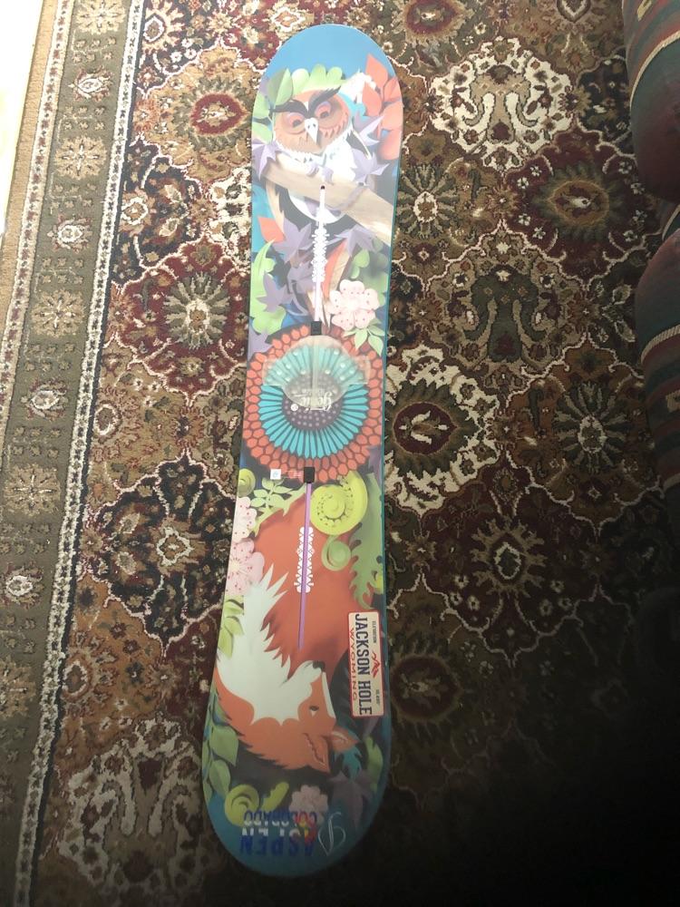 Burton owl fox snowboard