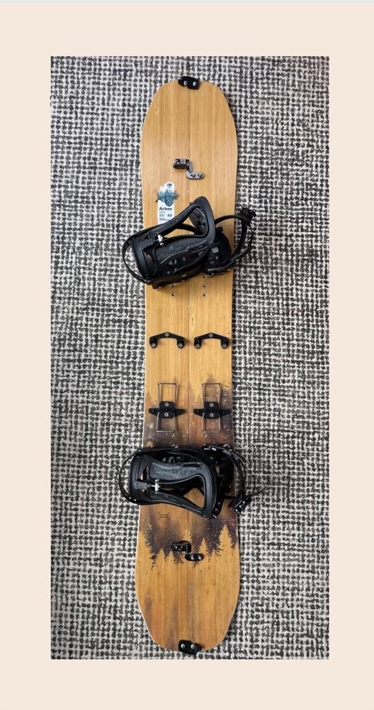 Arbor Swoon Splitboard Backcountry Package with Bindings and Skins