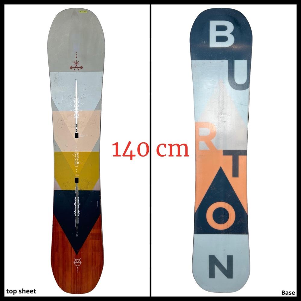 #2249 Burton Yeasayer Flying V Snowboard 140 cm