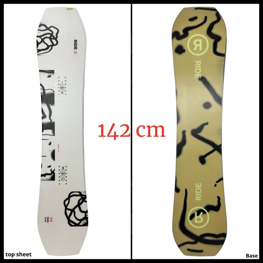 #2266 Ride Twinpig Men's Snowboard 142 cm 2024