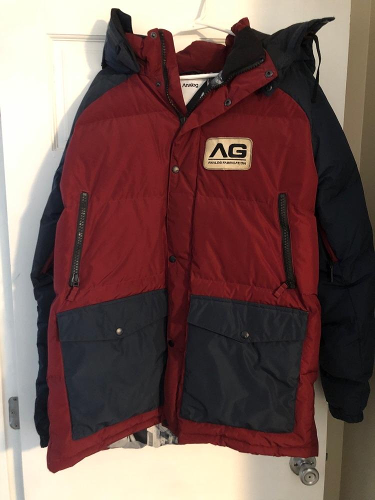 Analog down jacket