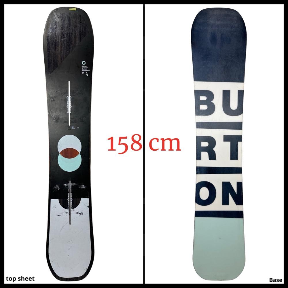 #2260 Burton Custom Flying V Mens Snowboard 158 cm