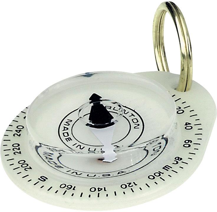 GLOWING KEY RING COMPASS