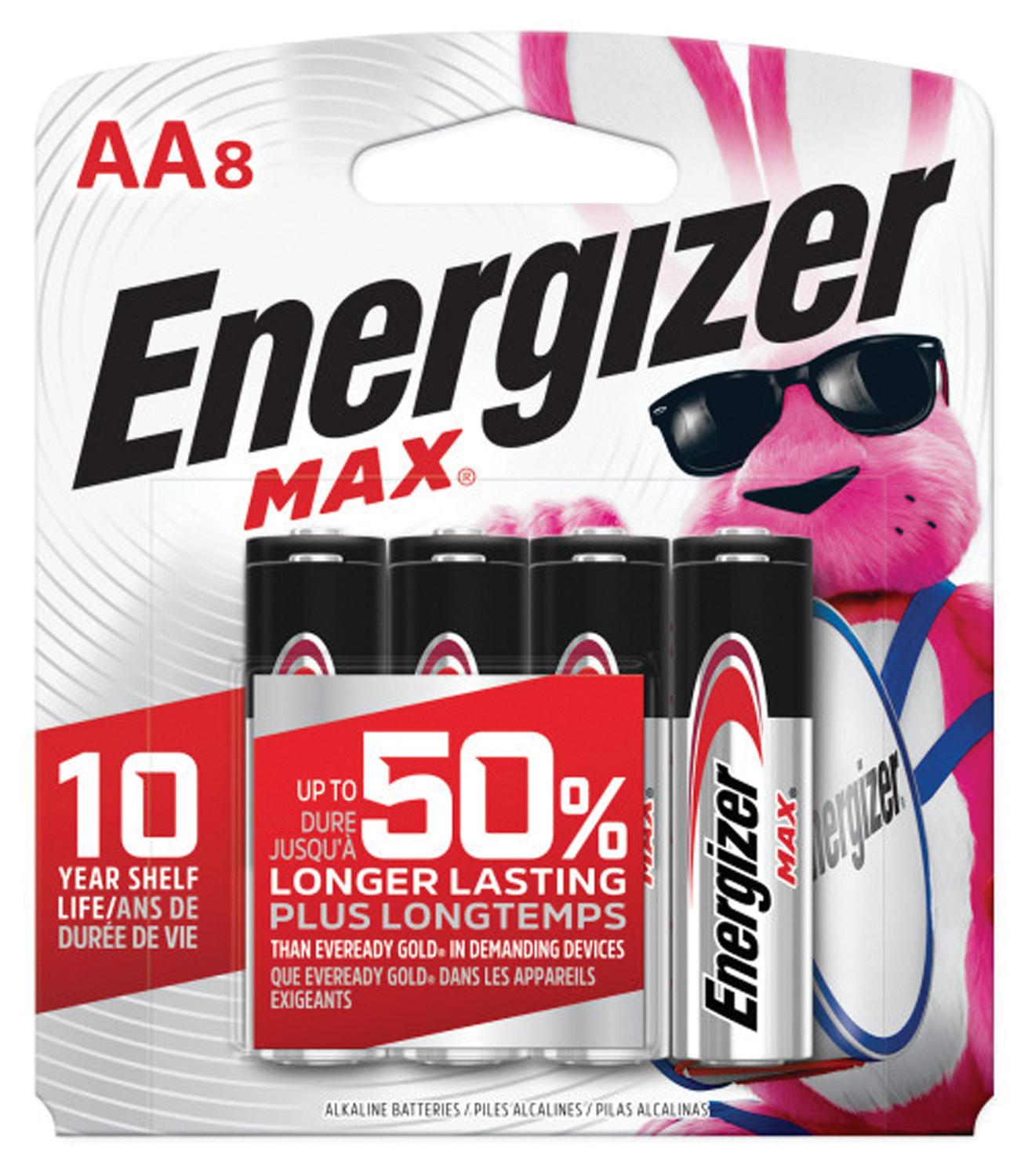 ENERGIZER MAX AA 8PK