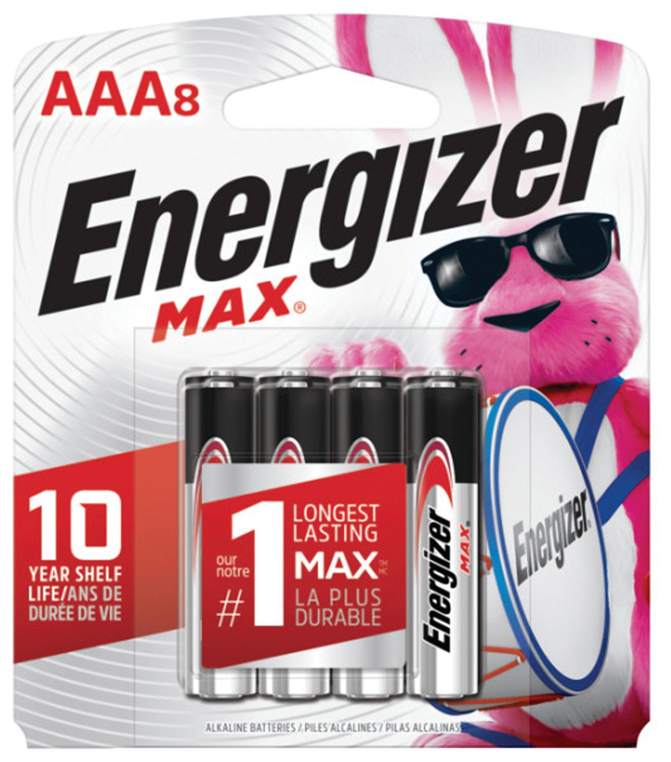 ENERGIZER MAX AAA 8PK
