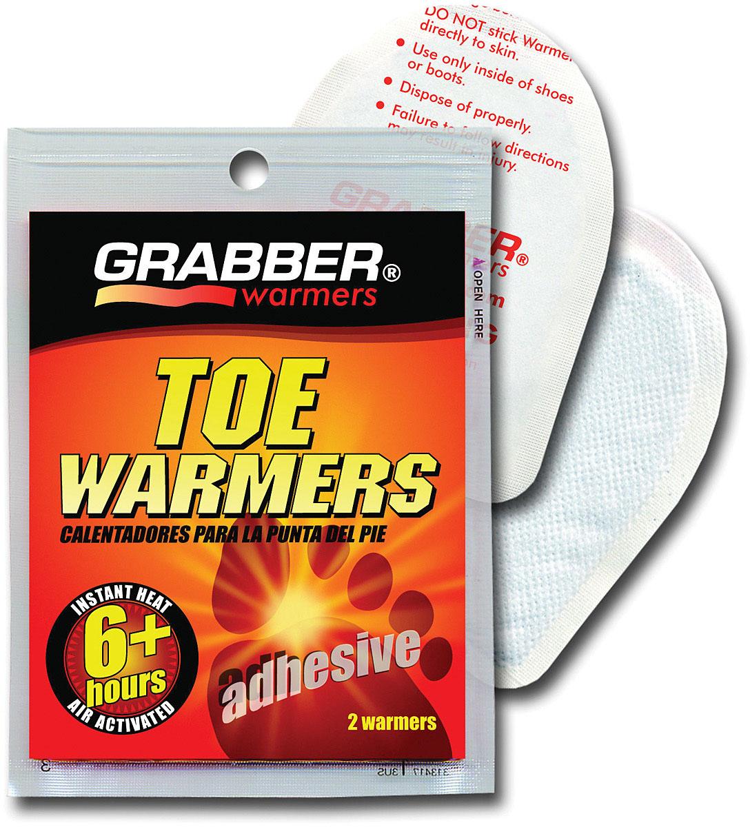 GRABBER TOE WARMERS - 8 PAIRS