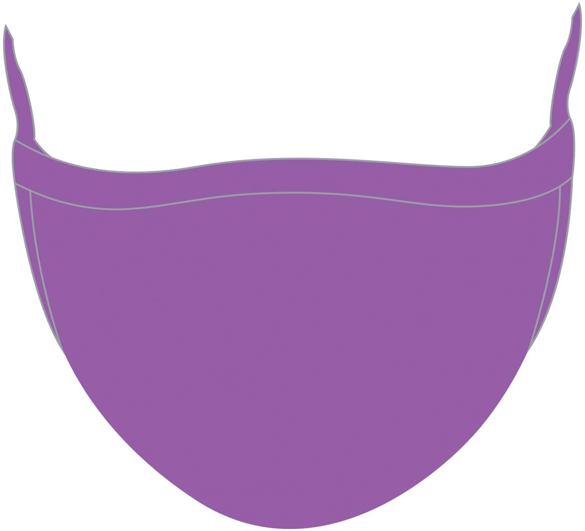 ELITE FACE MASK - PURPLE