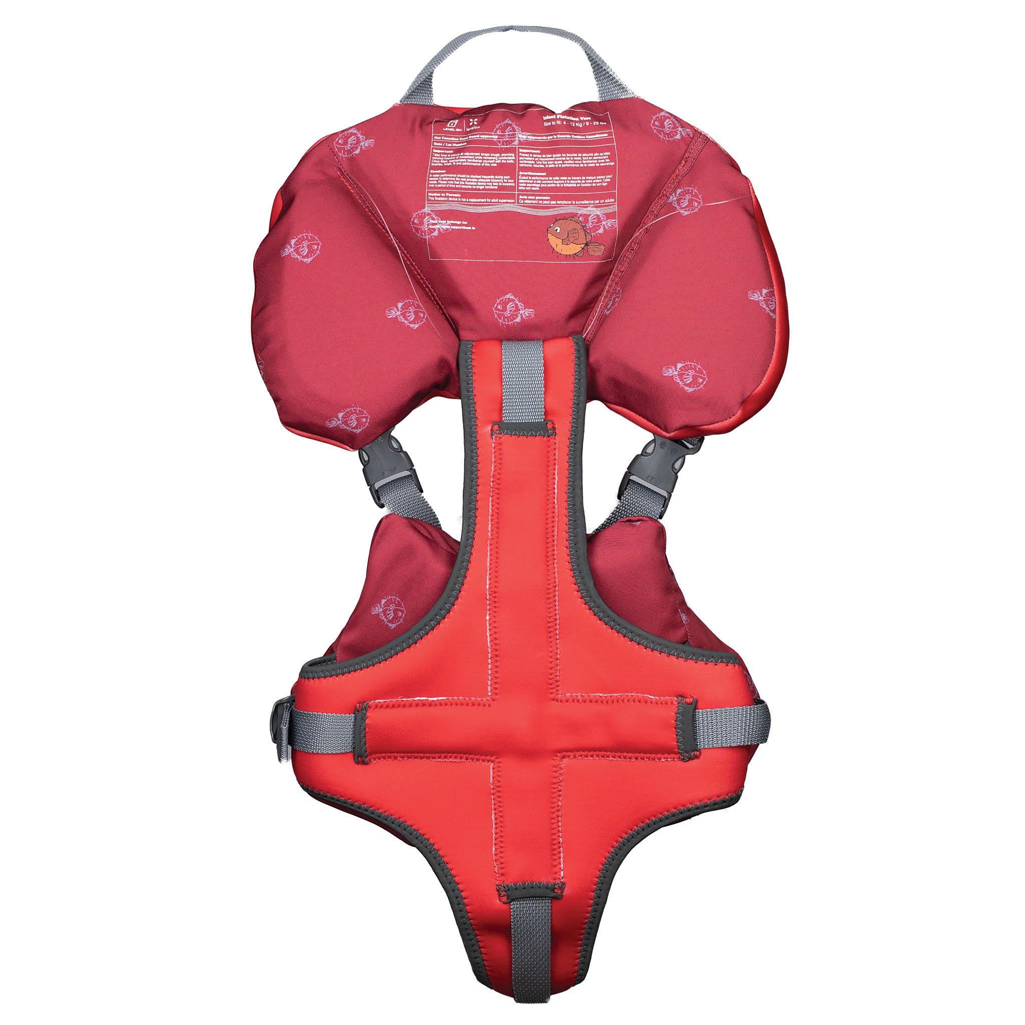 PUFFER BABY FLOTATION- CRIMSON