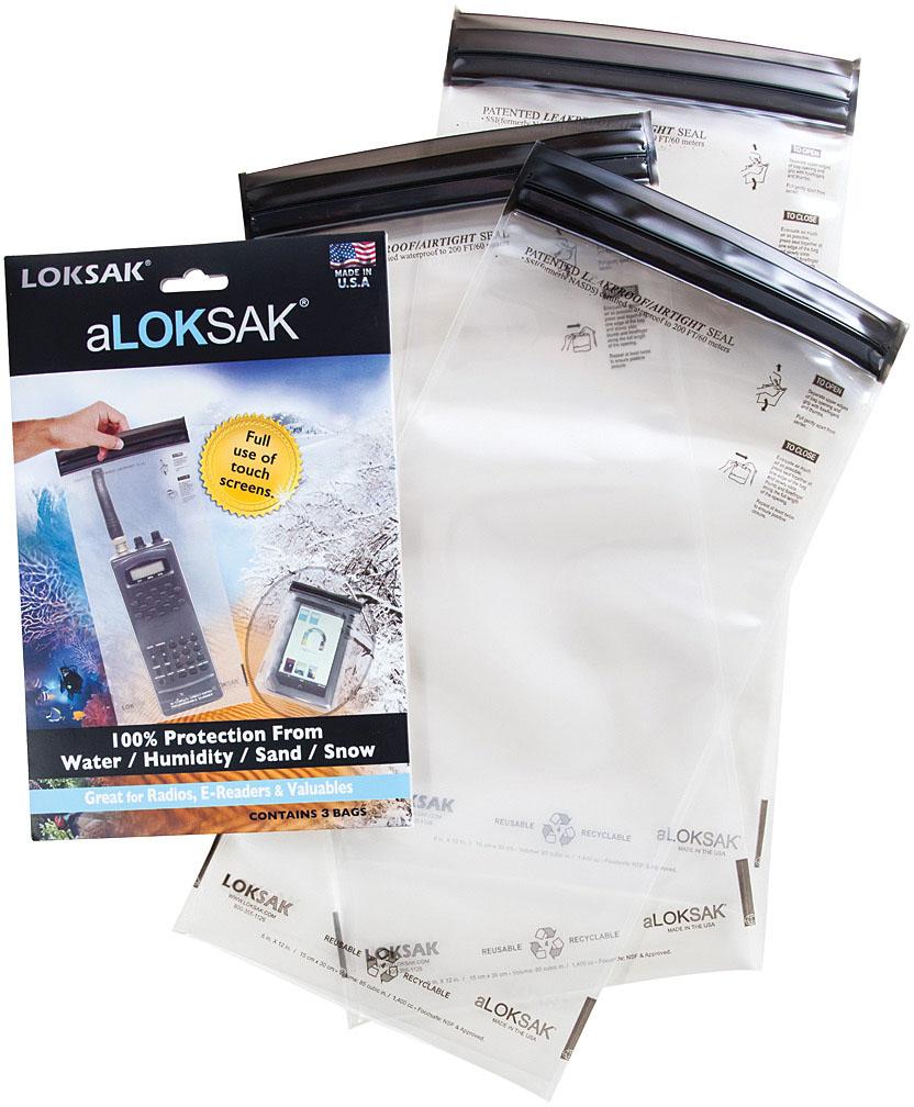 ALOKSAK BAGS 13" X 11" 2PK