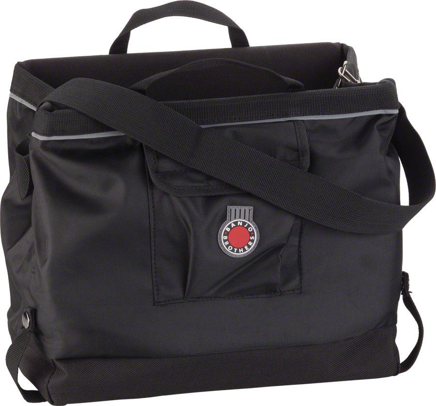 Banjo Brothers Grocery Pannier: Black, Each