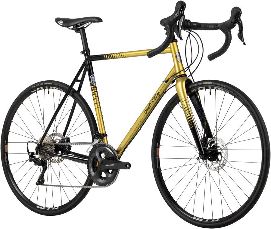 All-City Zig Zag Bike - 700c, Steel, 105, Golden Leopard, 55cm