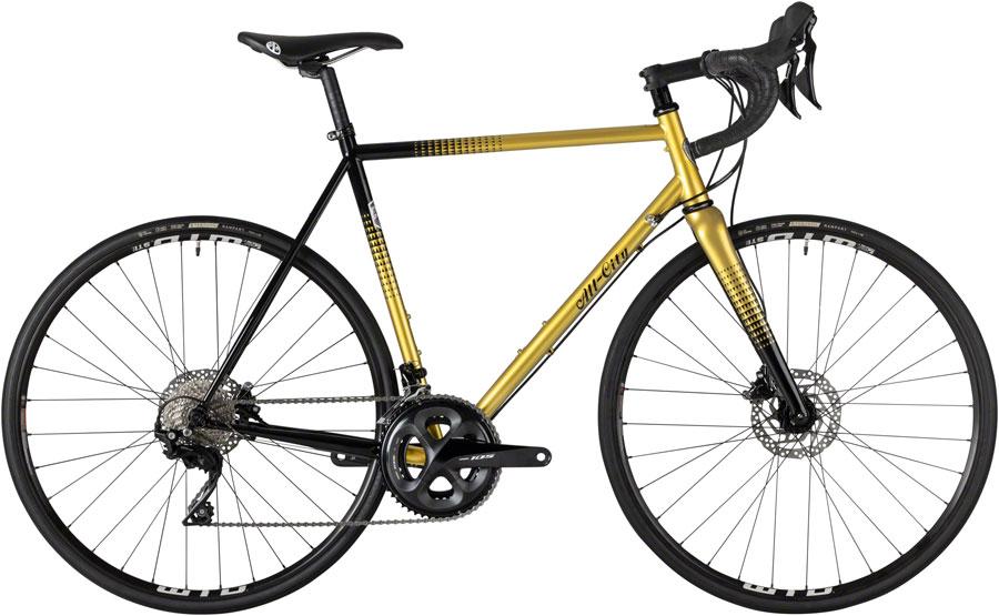 All-City Zig Zag Bike - 700c, Steel, 105, Golden Leopard, 46cm