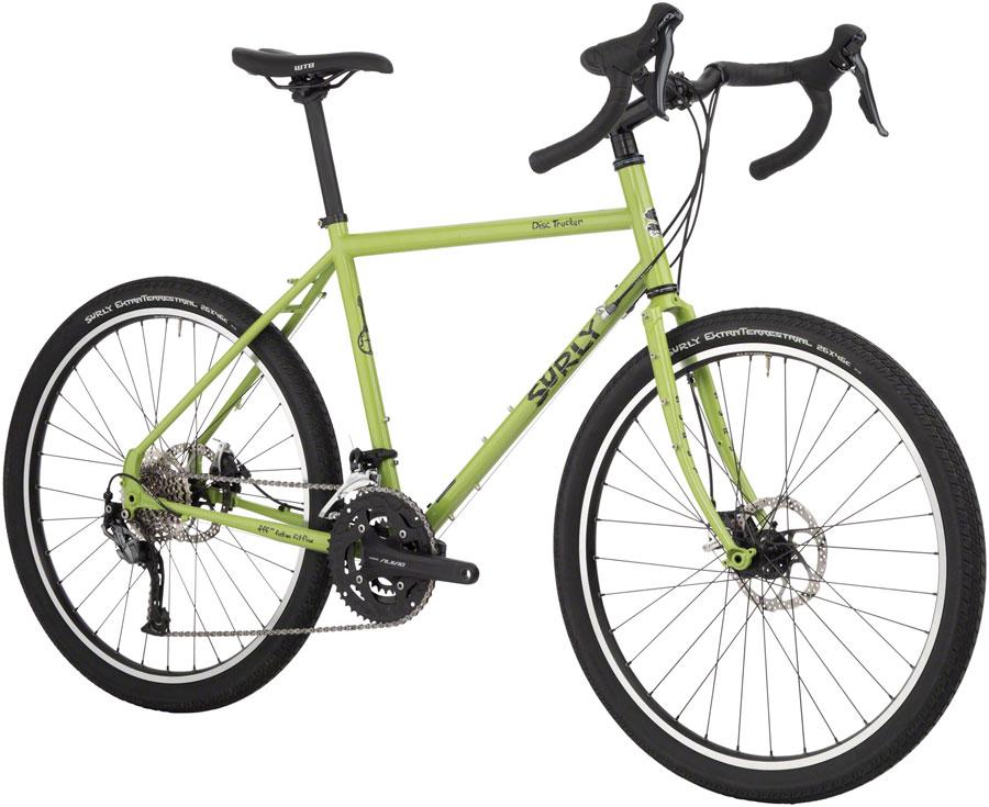 Surly Disc Trucker Bike - 26", Steel, Pea Lime Soup, 50cm