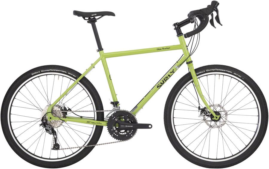 Surly Disc Trucker Bike - 26", Steel, Pea Lime Soup, 46cm