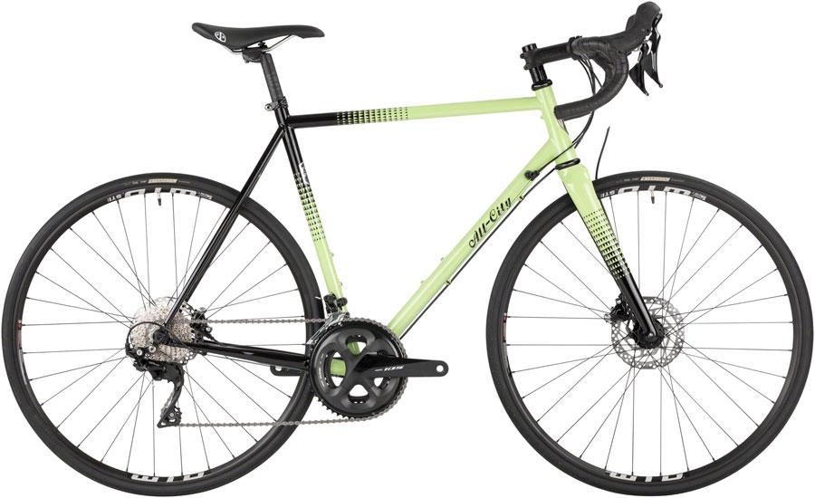 All-City Zig Zag Bike - 700c, Steel, 105, Honeydew Bling, 55cm