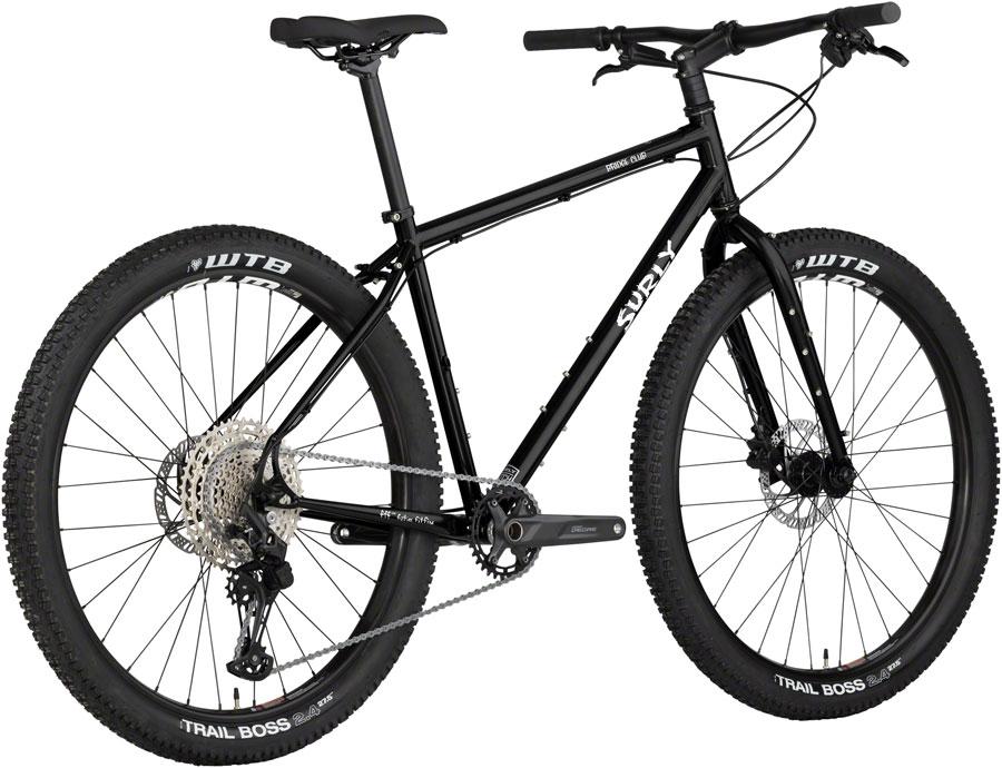 Surly Bridge Club 27.5" Bike - 27.5", Steel, Black, X-Small