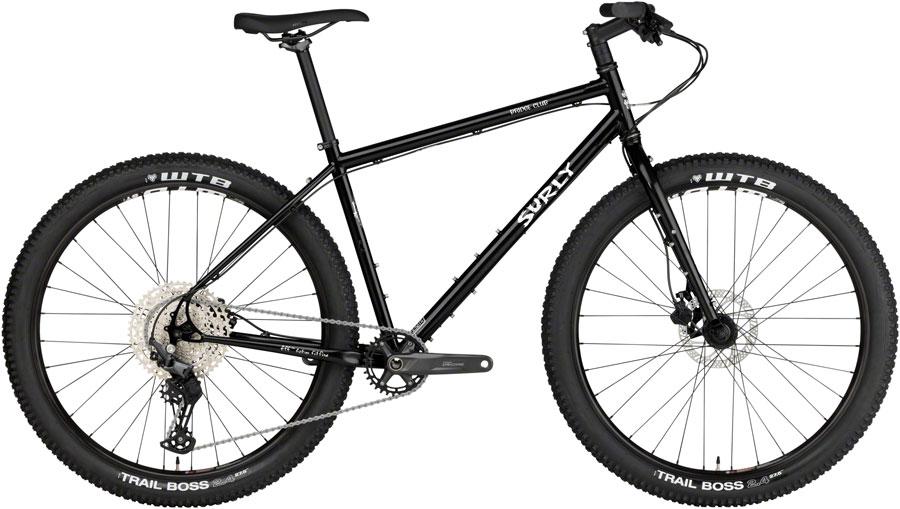 Surly Bridge Club 27.5" Bike - 27.5", Steel, Black, X-Small