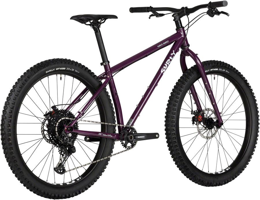 Surly Karate Monkey Bike - 27.5", Steel, Organic Eggplant, X-Large