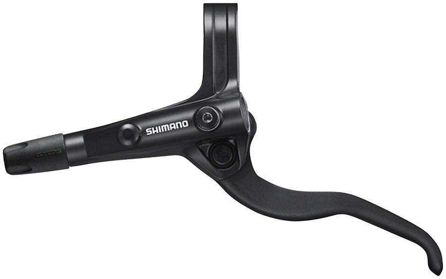 Shimano BR-MT420 Disc Brake and BL-MT401 Lever - Front, Hydraulic, 4-Piston, Post Mount, Black