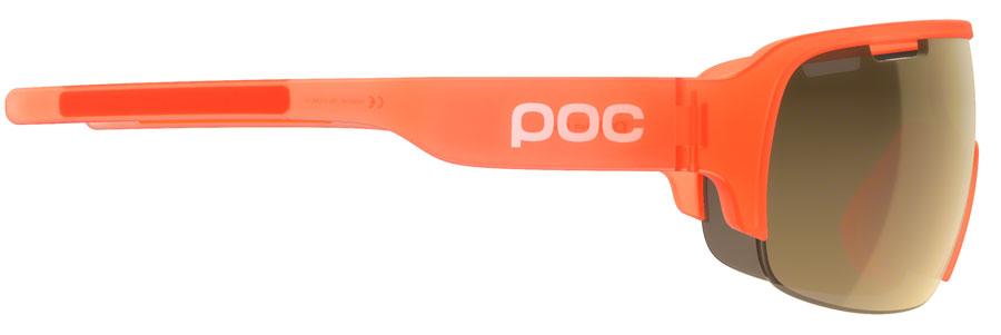 POC Do Half Blade Sunglasses - Orange Translucent