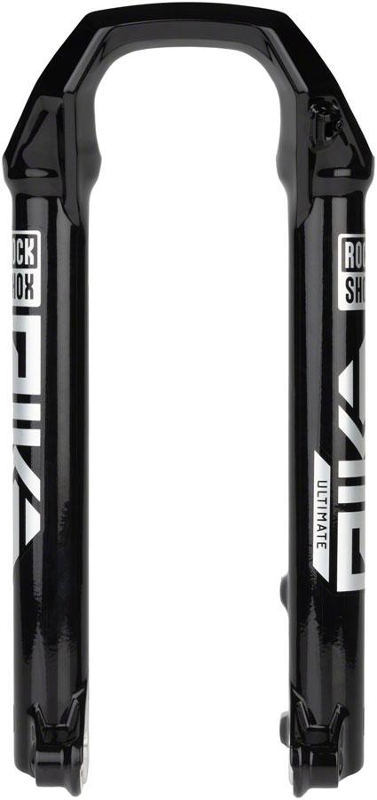 RockShox Lower Leg - Pike Ultimate C1+/Pike Flight Attendant (2023+), 27.5", 15 x 110 mm, Gloss Black