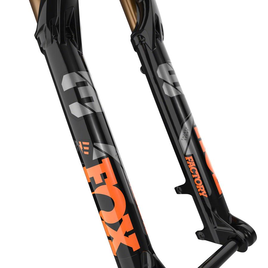 FOX 38 E-Optimized Factory Suspension Fork - 27.5", 170 mm, 15QR x 110 mm, 44 mm Offset, Shiny Black, Grip 2