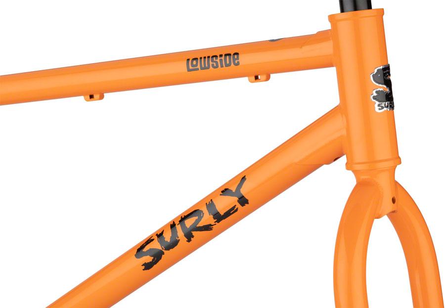 Surly Lowside Frameset - 27.5", Steel, Dream Tangerine, X-Small