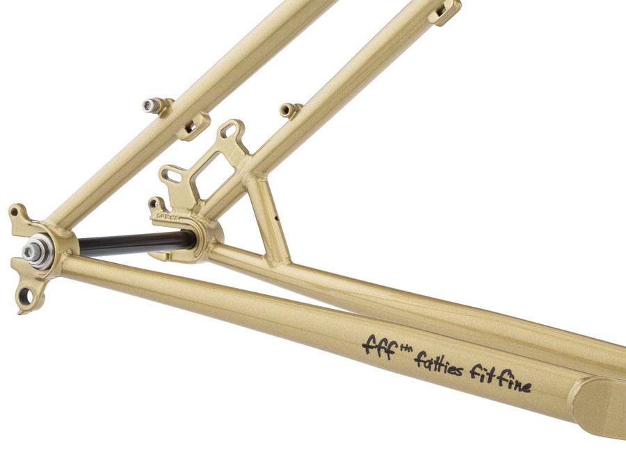 Surly Karate Monkey Frameset - 27.5", Steel, Fool's Gold, X-Large