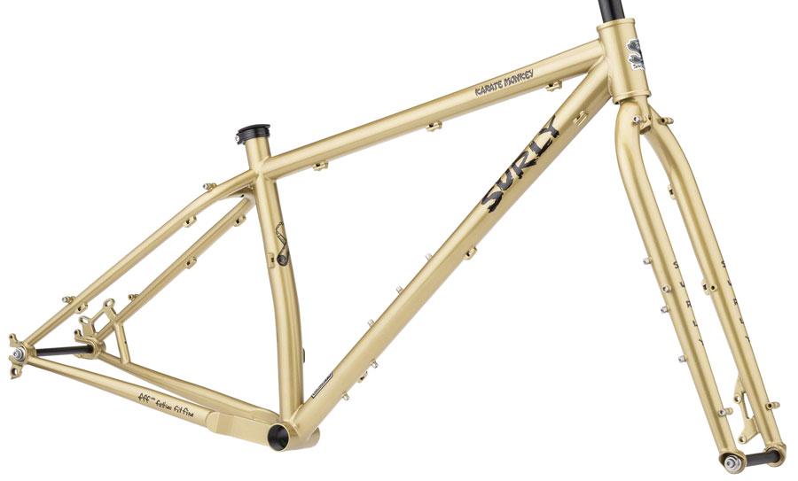 Surly Karate Monkey Frameset - 27.5", Steel, Fool's Gold, X-Large