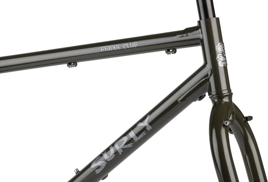 Surly Bridge Club Frameset - 27.5"/700c, Steel, Majestic Moss, Small