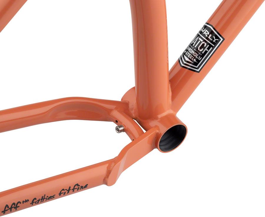 Surly Karate Monkey Frameset - 27.5", Steel, Peach Salmon Sundae, X-Small