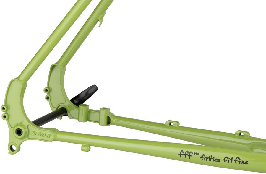 Surly Disc Trucker Frameset - 700c, Steel, Pea Lime Soup, 60cm