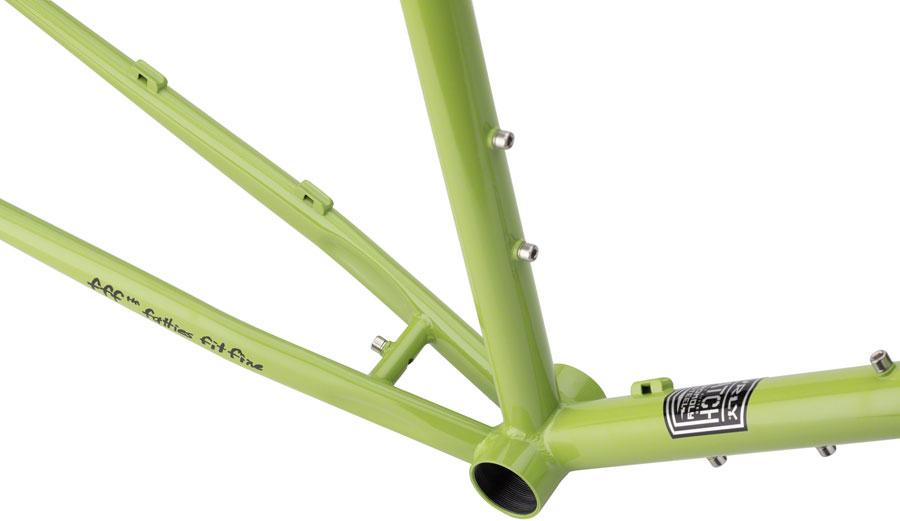 Surly Disc Trucker Frameset - 26", Steel, Pea Lime Soup, 54cm