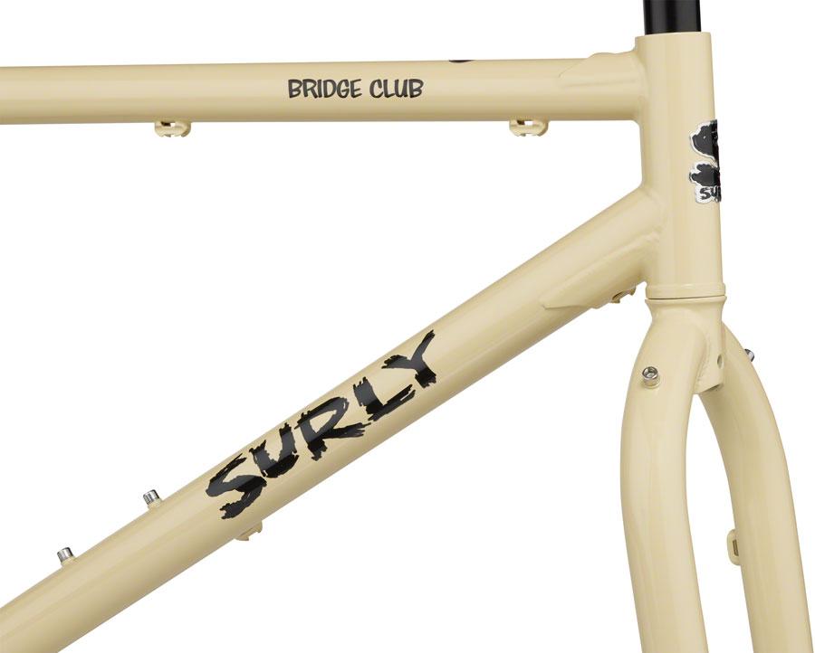 Surly Bridge Club Frameset - 27.5"/700c, Steel, Whipped Butter, X-Large