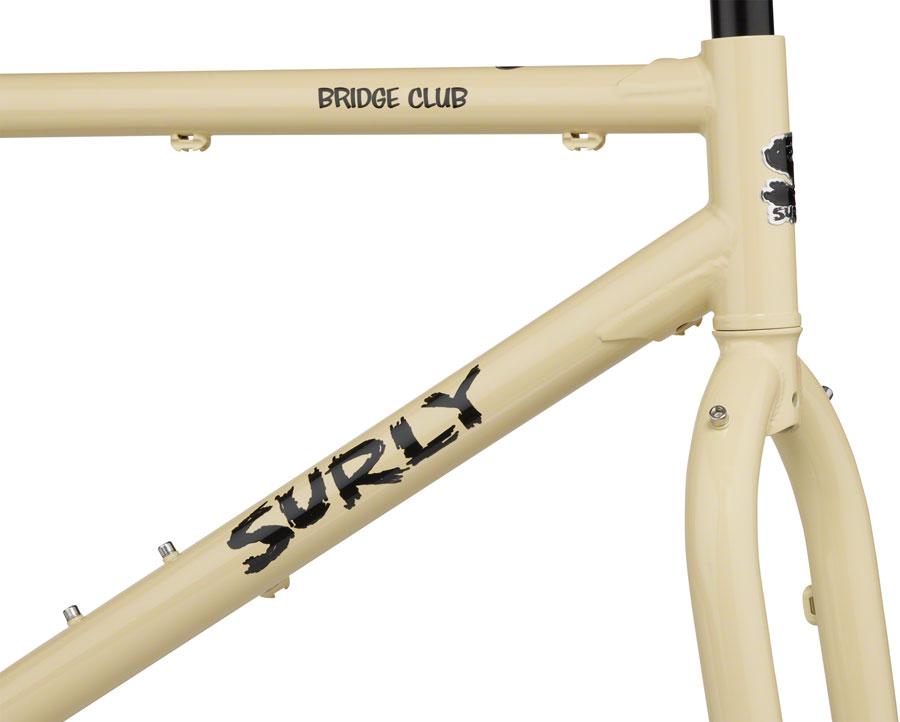 Surly Bridge Club Frameset - 27.5"/700c, Steel, Whipped Butter, X-Small