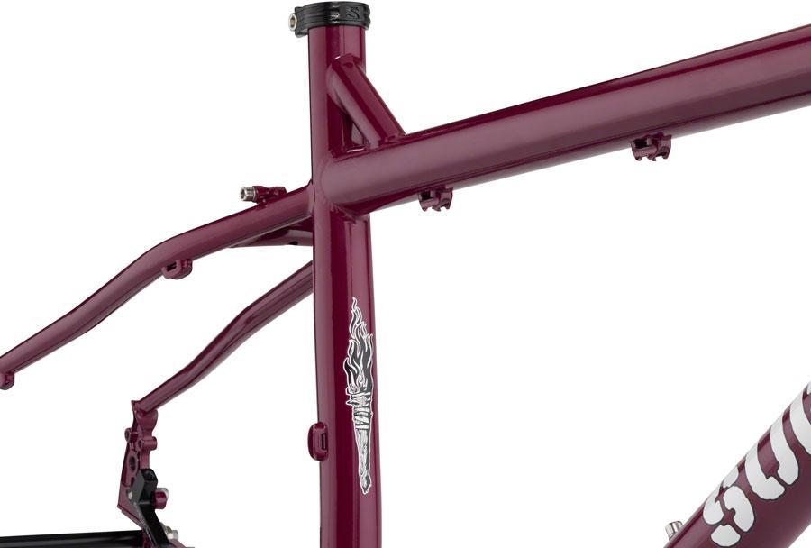 Surly Ogre Frameset - 29", Steel, Fermented Plum, X-Large
