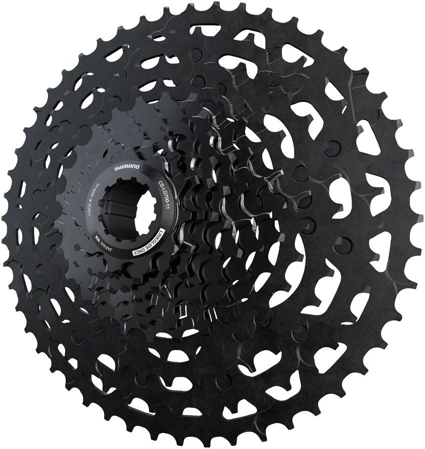 Shimano CUES  CS-LG700-11 Cassette - 11 Speed, 11-50t, LINKGLIDE, Black