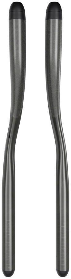 Zipp Vuka Evo 70 Extensions - 22.2mm, 380mm, Matte Black