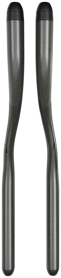 Zipp Vuka Evo 110 Extensions - 22.2mm, 380mm, Matte Black