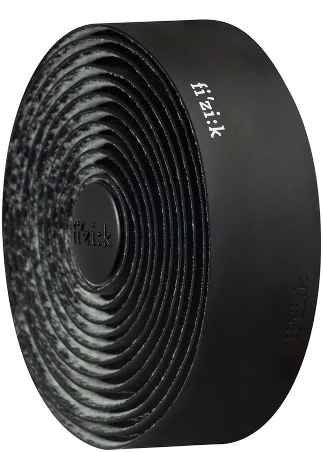 Fizik Terra Microtex Bondcush Gel Backer Tacky Bar Tape - 3mm, Black