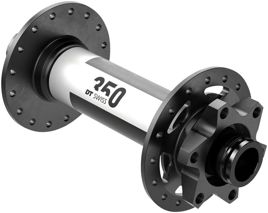 DT Swiss 350 Front Hub - 15 x 150mm, 6-Bolt, Black, 32H