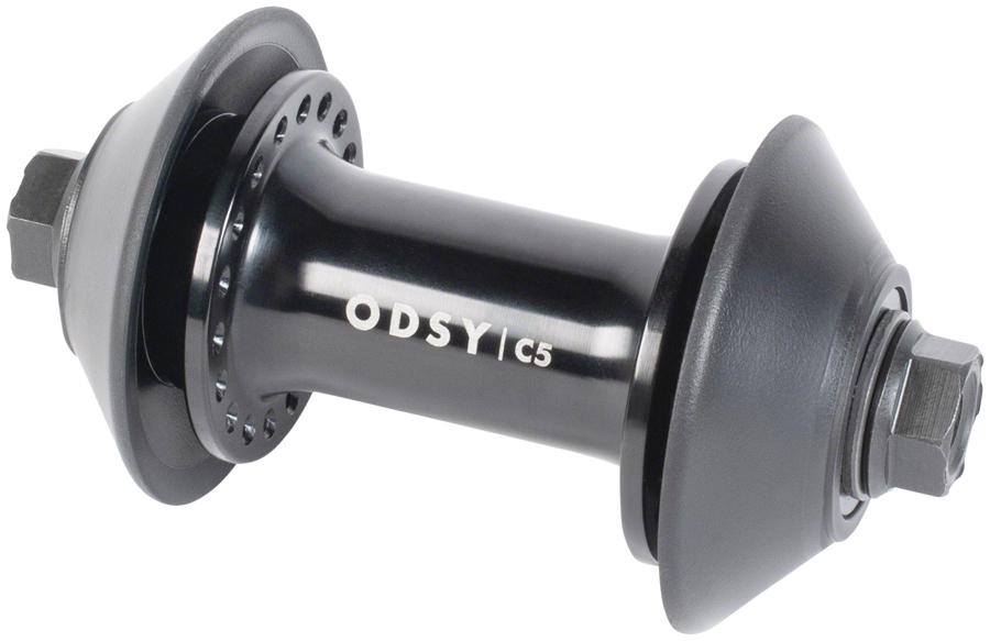 Odyssey C5 Hub - Front, 36H, 3/8", Black