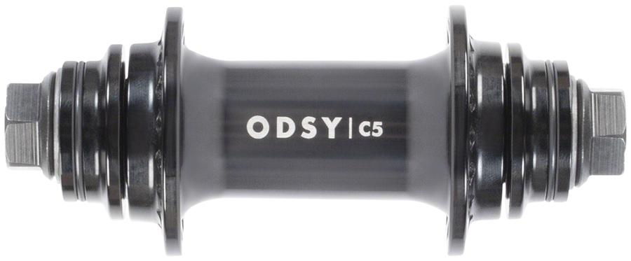 Odyssey C5 Hub - Front, 36H, 3/8", Black